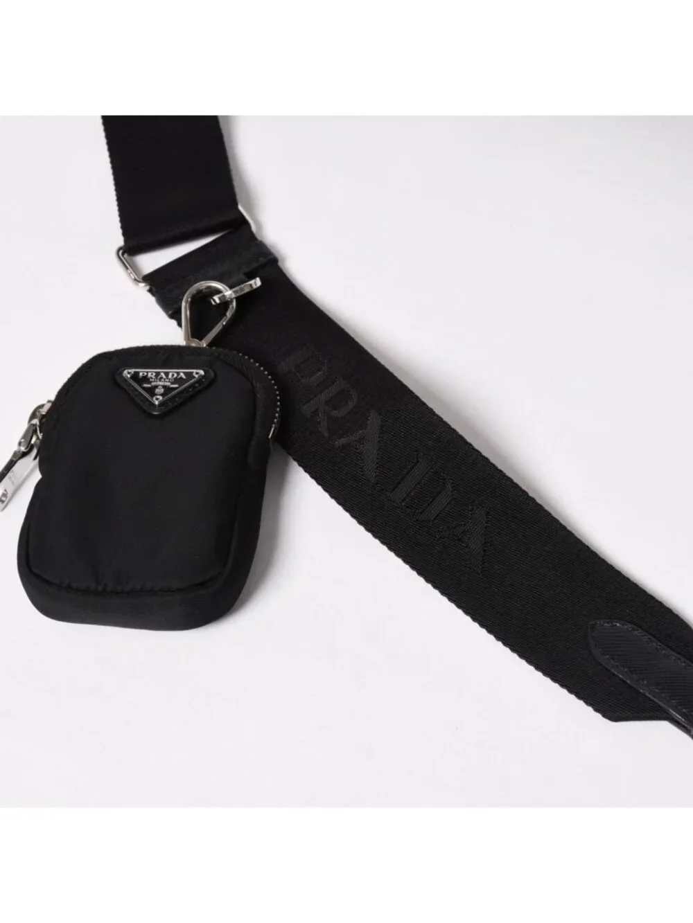 Prada Hobo Nylon Black